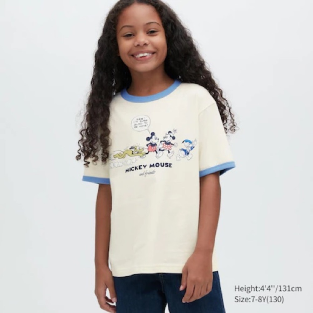 UNIQLO DISNEY MICKEY FRIENDS SHIRT NEW